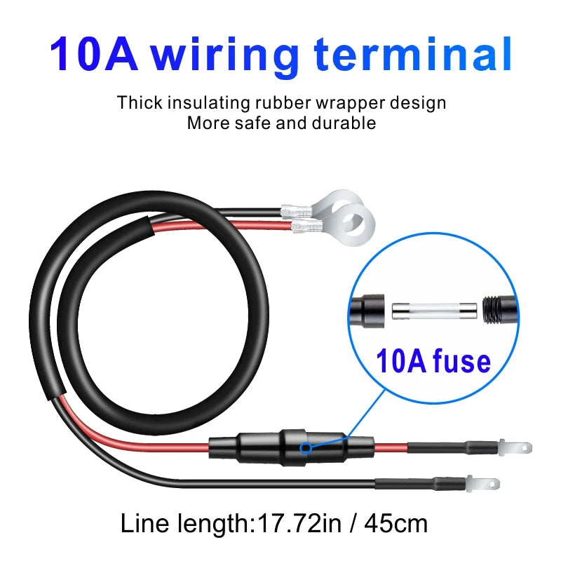 USB Type C Car Usb Charger Socket12V/24V Dual USB Outlet PD3.0&QC3.0 Car Socket for   Vehicle Boat Truck Motorcycle