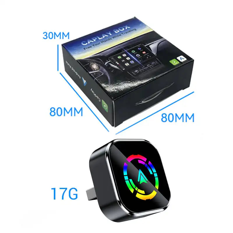 2-in-1 Wireless CarPlay Adapter voor iPhone & Android Auto